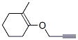 Cyclohexene, 1-methyl-2-(2-propynyloxy)- (9CI) 化学構造式