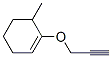 Cyclohexene, 6-methyl-1-(2-propynyloxy)- (9CI) 结构式