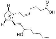 9ALPHA,11ALPHA-EPIDIOXY-15S-HYDROXY-PROSTA-5Z,13E-DIEN-1-OIC ACID, LABELED WITH TRITIUM Struktur