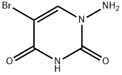 1-amino-5-bromouracil 化学構造式