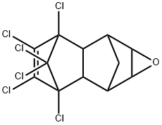 3,4,5,6,9,9-Hexachloro-1a,2,2a,3,6,6a,7,7a-octahydro-2,7:3,6-dimethanonaphtho[2,3-b]oxirene,128-10-9,结构式