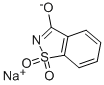 Saccharin sodium  Struktur