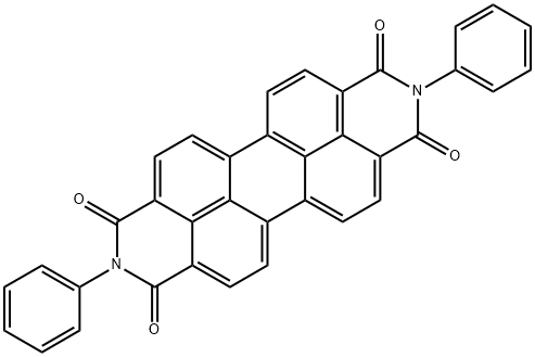 N,N'-DI-PHENYL-PERYLENE-TETRACARBONIC ACID, DIAMIDE Struktur