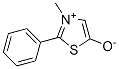 3-Methyl-2-phenylthiazol-3-ium-5-olate 结构式