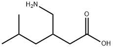 3-(氨甲基)-5-甲基己酸, 128013-69-4, 结构式