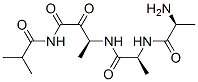 isobutyrylalanyl-alanyl-alanyl-methylamide Structure