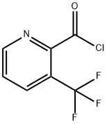 2-Pyridinecarbonyl chloride, 3-(trifluoromethyl)- (9CI) 结构式