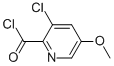 2-Pyridinecarbonyl chloride, 3-chloro-5-methoxy- (9CI)|