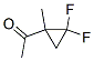 Ethanone, 1-(2,2-difluoro-1-methylcyclopropyl)- (9CI) 结构式