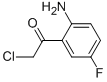 Ethanone, 1-(2-amino-5-fluorophenyl)-2-chloro- (9CI) Structure