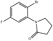 1-(2-Bromo-5-fluorophenyl)pyrrolidin-2-one price.