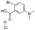 2-Bromo-5-(dimethylamino)benzoic acid, HCl,1280786-55-1,结构式