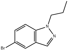 5-Bromo-1-propyl-1H-indazole Struktur