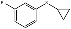 1280786-81-3 1-BROMO-3-CYCLOPROPYLSULFANYLBENZENE