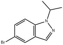 5-Bromo-1-isopropylindazole Struktur