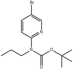 2-(N-BOC-N-丙氨基)-5-溴吡啶, 1280786-95-9, 结构式