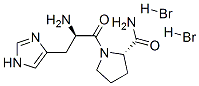 L-Prolinamide,D-histidyl-, dihydrobromide|