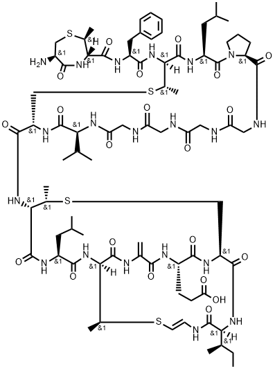 mersacidin,128104-18-7,结构式