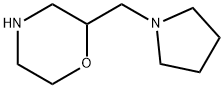 2-((PYRROLIDIN-1-YL)METHYL) MORPHOLINE|2 - 吡咯烷-1 - 基甲基 - 吗啉