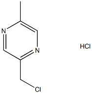 2-(chloromethyl)-5-methylpyrazine hydrochloride Struktur
