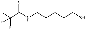 5-(TRIFLUOROACETYLAMINO)-1-PENTANOL 化学構造式
