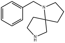 1-ベンジル-1,7-ジアザスピロ[4.4]ノナン 化学構造式