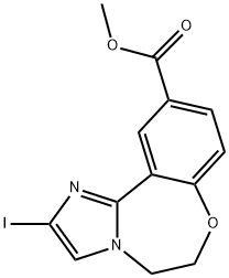 IMidazo[1,2-d][1,4]benzoxazepine-10-carboxylic acid, 5,6-dihydro-2-iodo-, Methyl ester|2-碘-5,6-二氢苯并[F]咪唑并[1,2-D][1,4]氧氮杂-10-羧酸甲酯