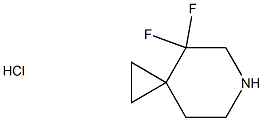 4,4-二氟-6-氮杂螺[2.5]辛烷盐酸盐, 1282532-00-6, 结构式