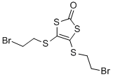 4,5-Bis-(2-bromo-ethylsulfanyl)-[1,3]dithiol-2-one,128258-75-3,结构式