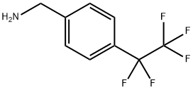 4-(五氟乙基)苄胺 结构式