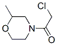 Morpholine, 4-(chloroacetyl)-2-methyl- (9CI),128274-04-4,结构式