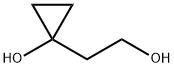1-(2-ヒドロキシエチル)シクロプロパノール 化学構造式