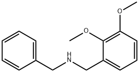 BENZYL-(2,3-DIMETHOXY-BENZYL)-AMINE,128349-14-4,结构式