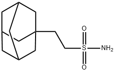 2-(金刚烷-1-基)乙烷-1-磺酰胺,1283719-69-6,结构式