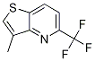Thieno[3,2-b]pyridine, 3-Methyl-5-(trifluoroMethyl)- Structure