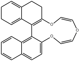 8,9,11,12-Tetrahydrodinaphtho[2,1-h:1',2'-j][1,4,7]trioxacycloundecine Structure