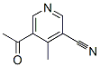 3-Pyridinecarbonitrile, 5-acetyl-4-methyl- (9CI) Structure