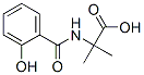Alanine,  N-(2-hydroxybenzoyl)-2-methyl- 结构式