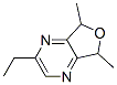 Furo[3,4-b]pyrazine, 2-ethyl-5,7-dihydro-5,7-dimethyl- (9CI) Structure