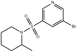 3-브로모-5-(2-메틸피페리딘-1-일설포닐)피리딘
