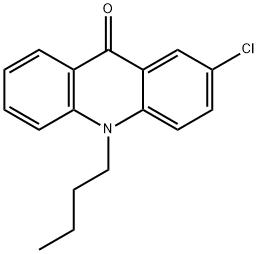 10-Butyl-2-chloroacridone Struktur