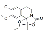 128425-90-1 3H-Oxazolo[4,3-a]isoquinolin-3-one,  10b-ethoxy-1,5,6,10b-tetrahydro-8,9-dimethoxy-1,1-dimethyl-