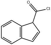 1H-Indene-1-carbonyl chloride (9CI) Struktur