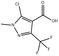 128455-63-0 5-クロロ-1-メチル-3-(トリフルオロメチル)-1H-ピラゾール-4-カルボン酸