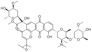 アルトロマイシンD 化学構造式
