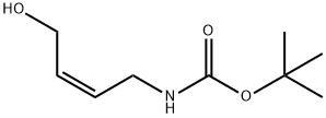 Carbamic acid, [(2Z)-4-hydroxy-2-butenyl]-, 1,1-dimethylethyl ester (9CI) Struktur