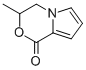 1H-Pyrrolo[2,1-c][1,4]oxazin-1-one,3,4-dihydro-3-methyl-(9CI) Struktur