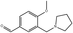 4-METHOXY-3-PYRROLIDIN-1-YLMETHYL-BENZALDEHYDE