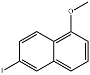 Naphthalene, 6-iodo-1-methoxy- (9CI) Struktur
