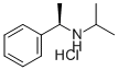 (R)-N-(2-PROPYL)-1-PHENYLETHYLAMINE HYDROCHLORIDE Struktur